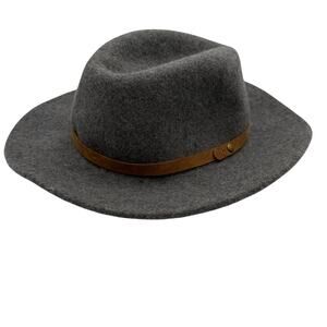 Frye Wool Fedora Hat Gray Size XL